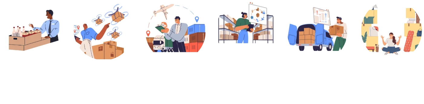 24Seven Platform Stakeholder Journey: Seller, Warehouse, Admin & Compliance, Retailers, Carriers, Consumer